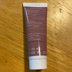 Apothecary wild rose night brightening sleeping facial